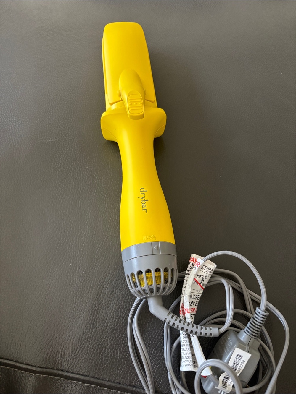 Drybar Bright Yellow Heated Styling Iron